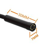 Endoskop 3 in 1 Yılan Kamera USB Micro Usb Type-C 5M Sert Kablo