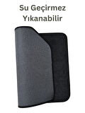 Beylini Oto Paspas Halı Kaymaz Taban Yıkanabilir Silinebilir Universal Tüm Araç ve Modellere Uyumlu Lüks Siyah Tpr Taban 4 Parça Siyah