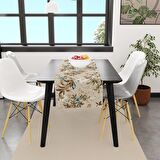 Adawall Colorful Leaves And Flowers Runner 140x45CM