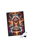 500 Parça Puzzle Altın Rulet