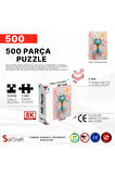 500 Parça Puzzle Sanatsal Böcek