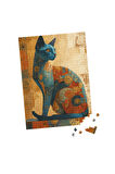 500 Parça Puzzle Desenler ve Kedi
