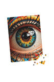 500 Parça Puzzle Renkli Gözler