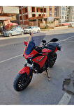 Yamaha Tracer 700 Siperlik Ön Cam 2022 2024 Model 59cm Açıkfüme Renkli 4mm