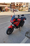 Yamaha Tracer 700 Siperlik Ön Cam 2022 2024 Model 59cm Şeffaf Renkli 4mm Uzun