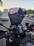 MOTOCAM Yamaha Tracer 900 Siperlik Ön Cam 2023-2025 Model 61cm Siyah Renkli 4mm