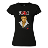 Scarface Siyah Bayan Tshirt