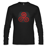 Teen Wolf - Logo Siyah Erkek Sweatshirt