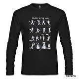 Singin In The Rain Siyah Erkek Sweatshirt
