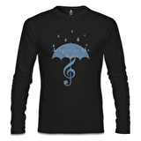 Singin In The Rain - 2 Siyah Erkek Sweatshirt