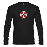 Resident Evil - Umbrella Siyah Erkek Sweatshirt