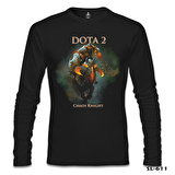 Dota 2 - Chaos Knight Siyah Erkek Sweatshirt