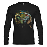 Jurassic World II Siyah Erkek Sweatshirt