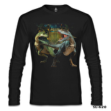 Jurassic World II Siyah Erkek Sweatshirt