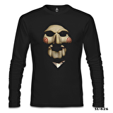 Saw - Testere Siyah Erkek Sweatshirt