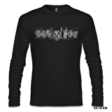 Star Trek Siyah Erkek Sweatshirt