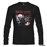 Tokyo Ghoul Siyah Erkek Sweatshirt