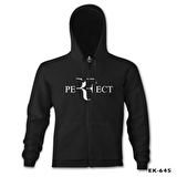 Roger Federer - Perfect Siyah Erkek Kapşonlu