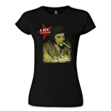 Che Guevara - Puro Siyah Bayan Tshirt