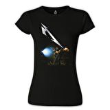 Metallica - James Light Siyah Bayan Tshirt