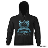 Supernatural - Join the Hunt Siyah Erkek Kapşonlu
