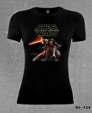 Star Wars - The Force Awakens 10 Siyah Bayan Tshirt
