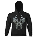 Assassin's Creed - Wings Siyah Erkek Kapşonlu