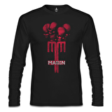 Marilyn Manson - MM Siyah Erkek Sweatshirt