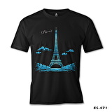 Parisian Siyah Erkek Tshirt