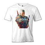 The Witcher - Wild Hunt III Beyaz Erkek Tshirt