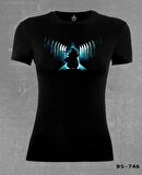 Bleach - Byakuya Kuchiki Siyah Bayan Tshirt
