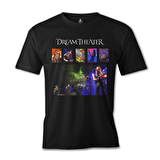 Dream Theater - Konser Siyah Erkek Tshirt