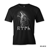Türk Kurt Siyah Erkek Tshirt