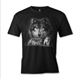 Kurt Siyah Erkek Tshirt