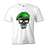 Suicide Squad - Rick Flag Beyaz Erkek Tshirt