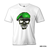 Suicide Squad - Rick Flag Beyaz Erkek Tshirt