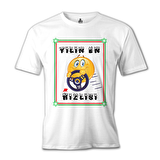 Yılın En Hızlısı Beyaz Erkek Tshirt
