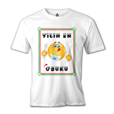 Yılın En Oburu Beyaz Erkek Tshirt