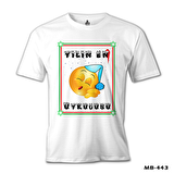 Yılın En Uykucusu Beyaz Erkek Tshirt