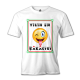 Yılın En Şakacısı Beyaz Erkek Tshirt