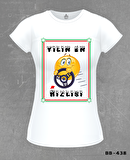 Yılın En Hızlısı Beyaz Bayan Tshirt
