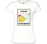 Yılın En Fenomeni Beyaz Kadın Tshirt