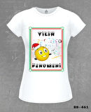 Yılın En Fenomeni Beyaz Kadın Tshirt