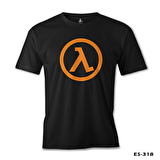 Half Life - Logo Siyah Erkek Tshirt