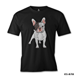 French Bulldog Siyah Erkek Tshirt