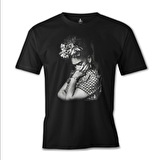 Frida Kahlo Siyah Erkek Tshirt