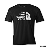 Star Wars - Awkwardness of The Force Siyah Erkek Tshirt