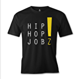 Hip Hop Jobz Siyah Erkek Tshirt