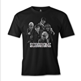 Scorpions - Group Siyah Erkek Tshirt