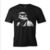 Star Wars - Stormtrooper 2 Siyah Erkek Tshirt